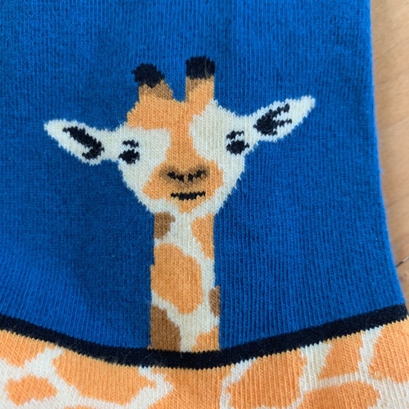 NWT Jimmy Lion Giraffe Socks - Unisex - Gift - Picture 3 of 4